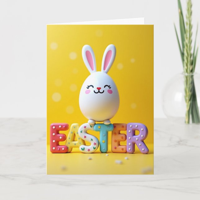 Easter Joy Egg Character Card (Front)