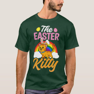Easter Kitty Design Easter Cat T-Shirt