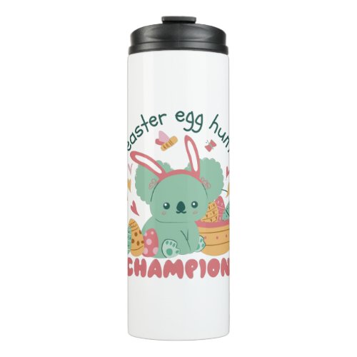 EASTER KOALA CUTE ANIMAL EASTER EGG HUNT CHAMPION THERMAL TUMBLER