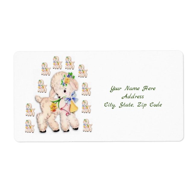 Easter Labels (Front)