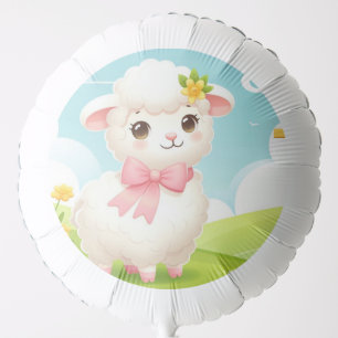 Easter lamb balloon