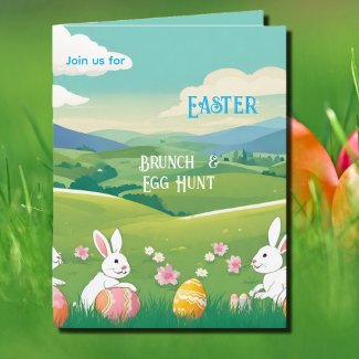 Easter landscape - Brunch&Egg hunt