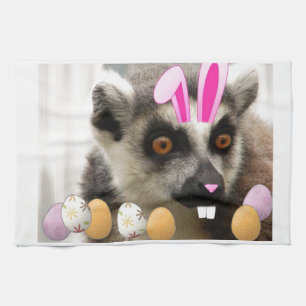 Easter Lemur Towel