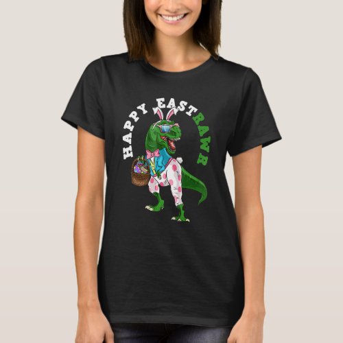 Easter Leopard Bunny Rabbit Palm Sunday Girls Wome T_Shirt