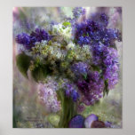 Easter Lilacs Art Poster/Print Poster