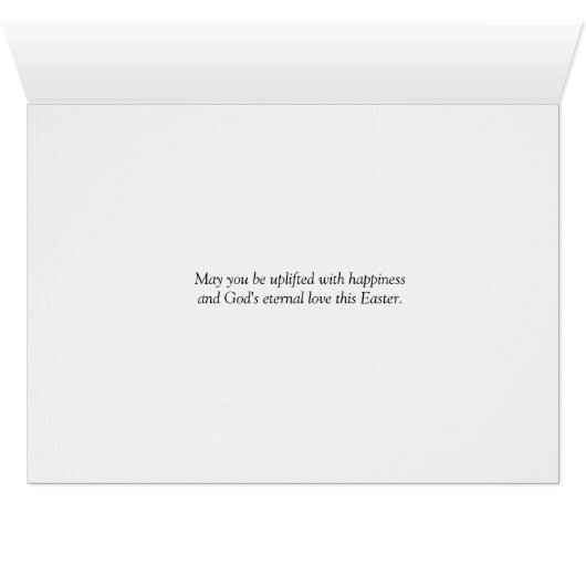 Easter Lilies with on white Bible (Inside Horizontal (Bottom))