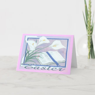 Easter Lilly Holiday Card