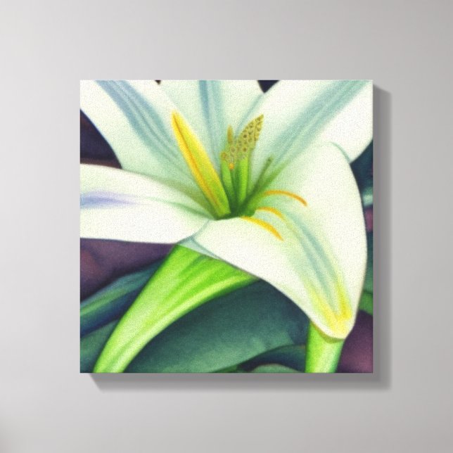 Easter Lily Canvas Print (Front)