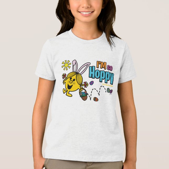 Easter Little Miss Sunshine Tri-Blend Shirt (Front)