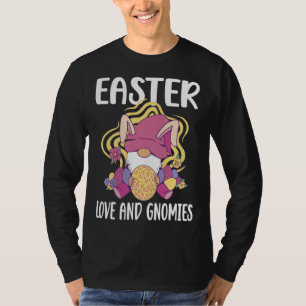 Easter Love and Gnomies easter easters day T-Shirt