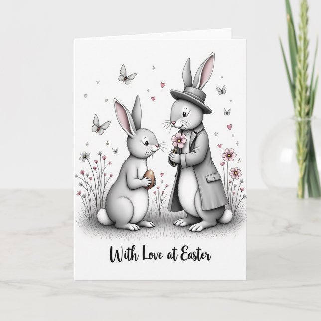 Easter Love Bouquet Gift Card (Front)