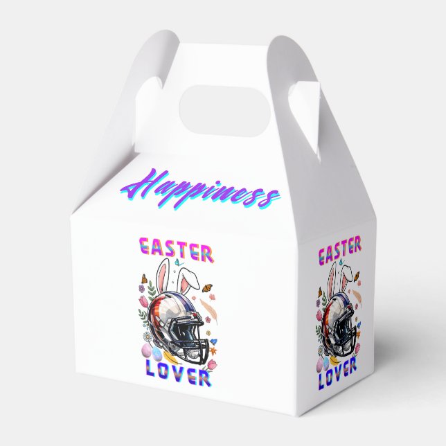 Easter Lover Favor Boxes (Front Side)