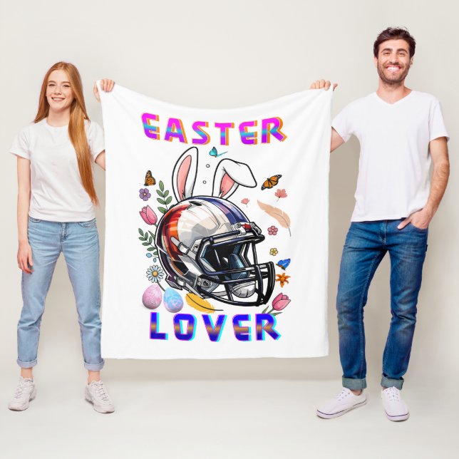 Easter Lover Fleece Blanket (In Situ)