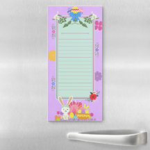 Easter Magnetic Notepad