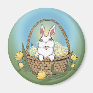 Easter Magnets Easter Bunny Art Fridge Magnet
