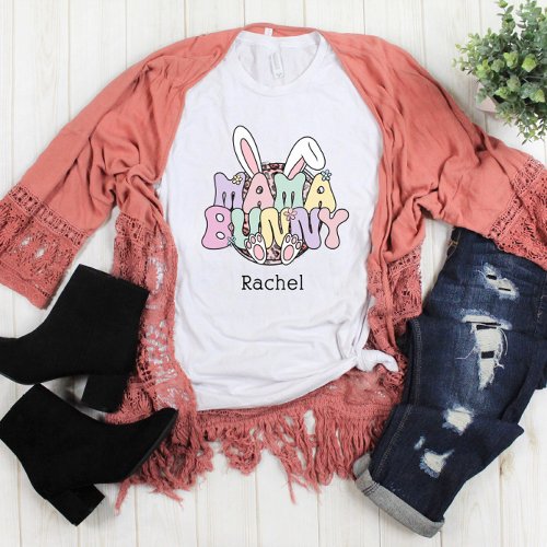 Easter Mama Bunny T_Shirt