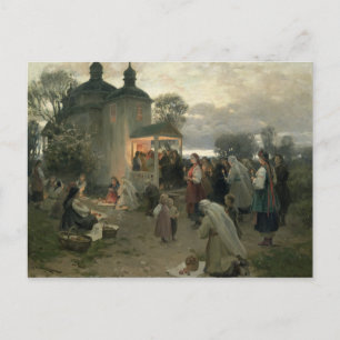 Easter Matins Holiday Postcard