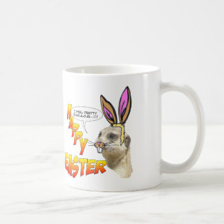 Easter Meerkat Mug Customizable