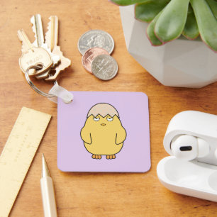 Easter Meh Chick 1 Keychain