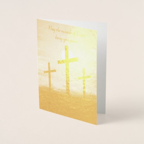 Easter Miracle Blessing Card