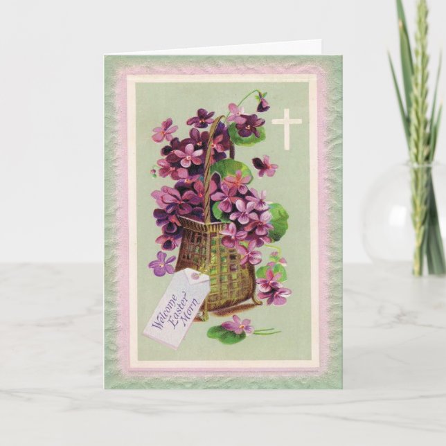 Easter Morn Holiday Card (Front)