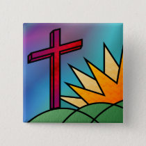 Easter Morning Button