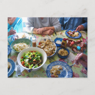 Easter Morning Holiday Postcard