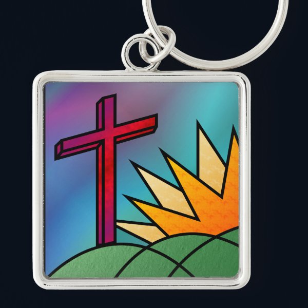 Easter Morning Keychain
