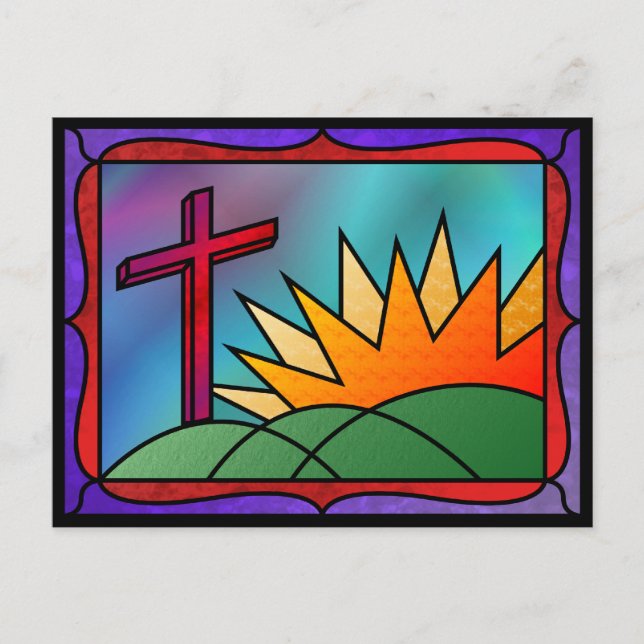 Easter Morning Postcard (Front)