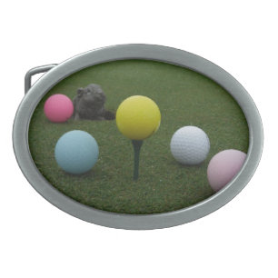 Easter mountain golf course belt buckle