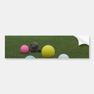 Easter mountain golf course bumper sticker