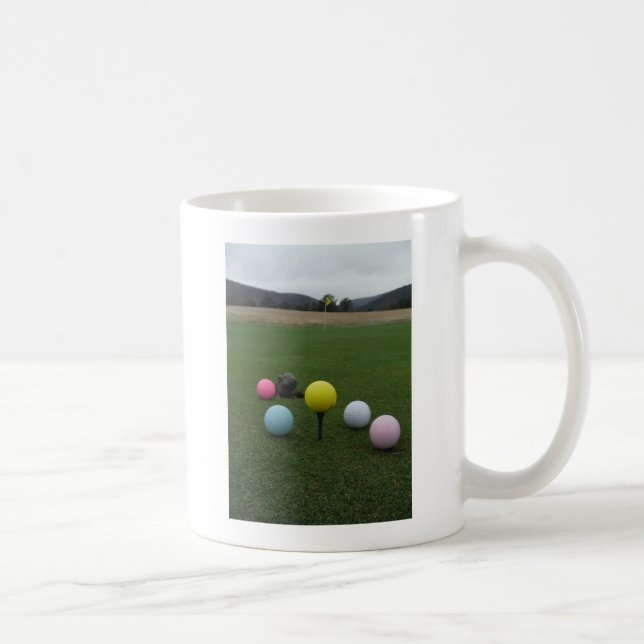 Easter mountain golf course coffee mug (Right)