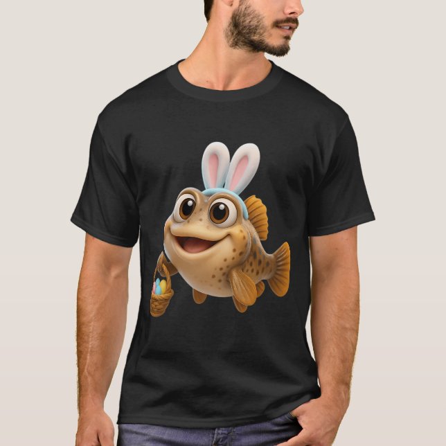 Easter Mudskipper Fish T-Shirt (Front)