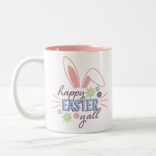 Easter Mug Happy Easter Yall Bunny Ears