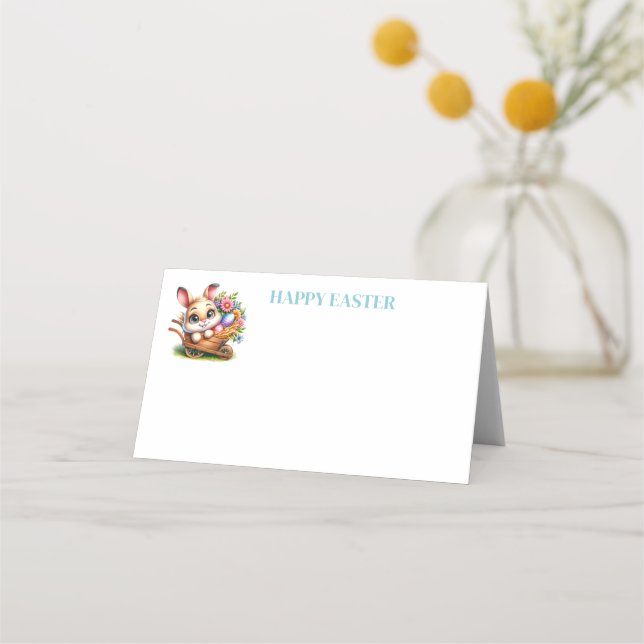 Easter Name Place Card (Front)