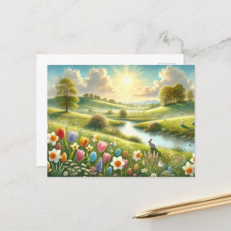 Easter Nature & Spring Postcard