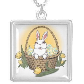 Easter Necklace Easter Bunny Trinket Easter Gifts
