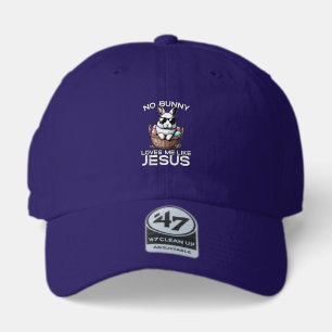 Easter No Bunny Loves Me Like Jesus Christian Men  47 Brand Hat