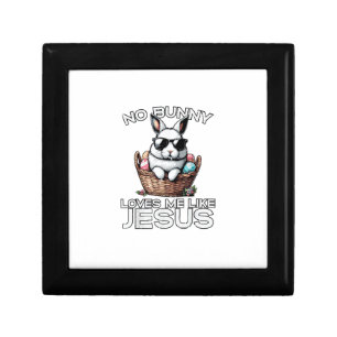 Easter No Bunny Loves Me Like Jesus Christian Men  Gift Box