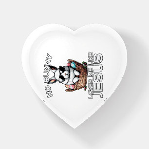 Easter No Bunny Loves Me Like Jesus Christian Men  Paperweight