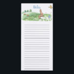 Easter Notes Magnetic Notepad<br><div class="desc">Don't forget to grab your holiday notepad, if you love seasonal or holiday notepads. Also, is versatile for spring into summer season as well! Enjoy the ambiance of this original watercolor illustration.</div>