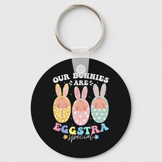 Easter Nursing Cute Ba  Keychain (Front)