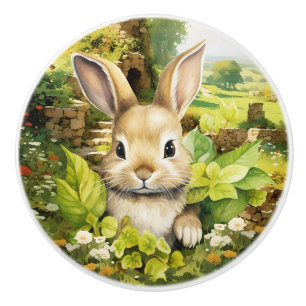EASTER ON IT'S WAY CERAMIC KNOB