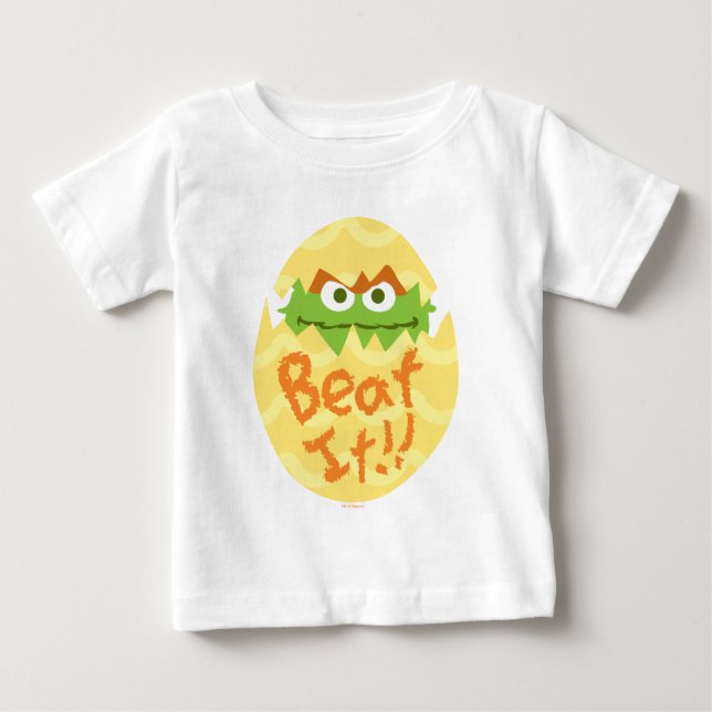 Easter Oscar the Grouch Baby T-Shirt (Front)