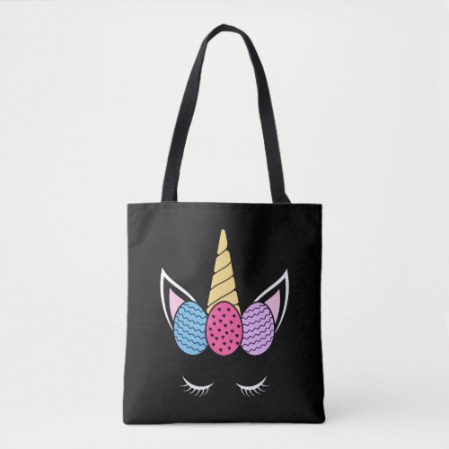 Easter Outfits Unicorn Lover Women Girls Cute Tops Tote Bag