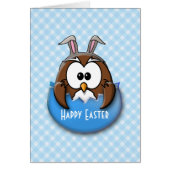 Easter owl - blue (Front)