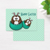 Easter owl - green (Desk)
