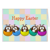 Easter owl - rainbow (Front Horizontal)
