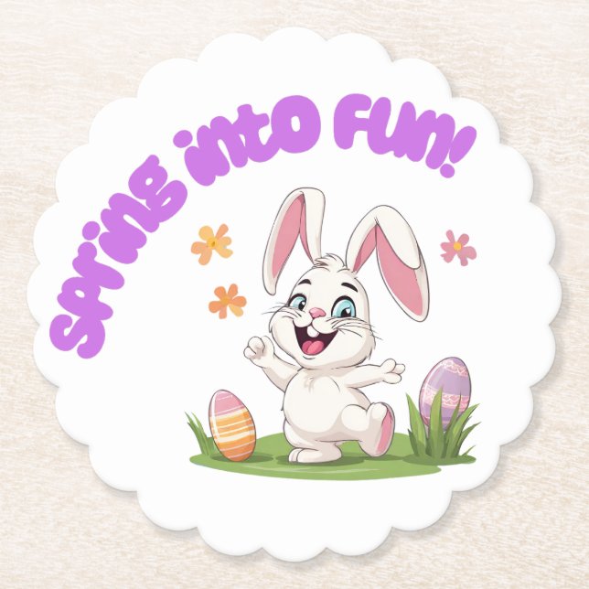 Easter Paper Coaster (Front)