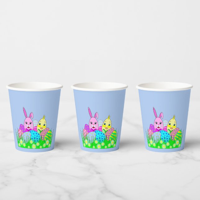 Easter Paper Cups,Party Favor Cups (Multi)